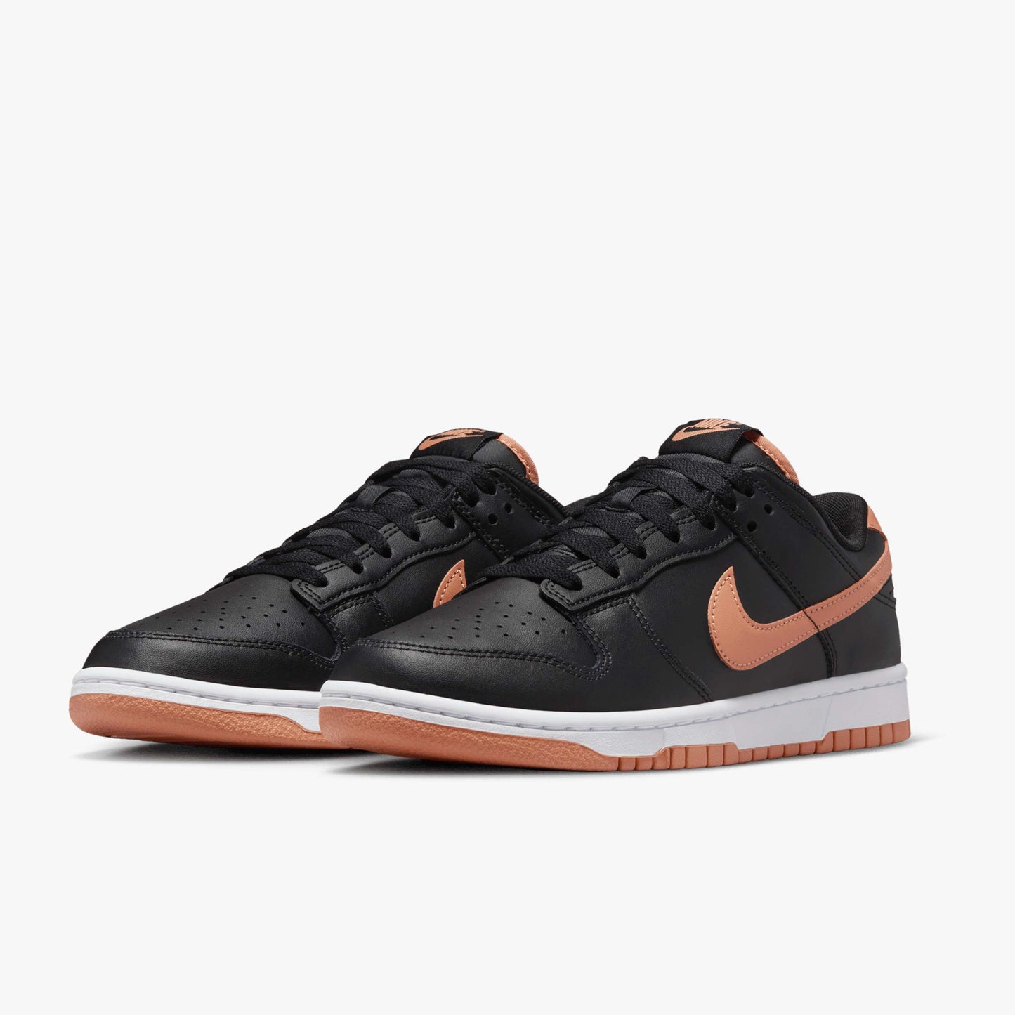 Nike Dunk Low "Black/Amber Brown"