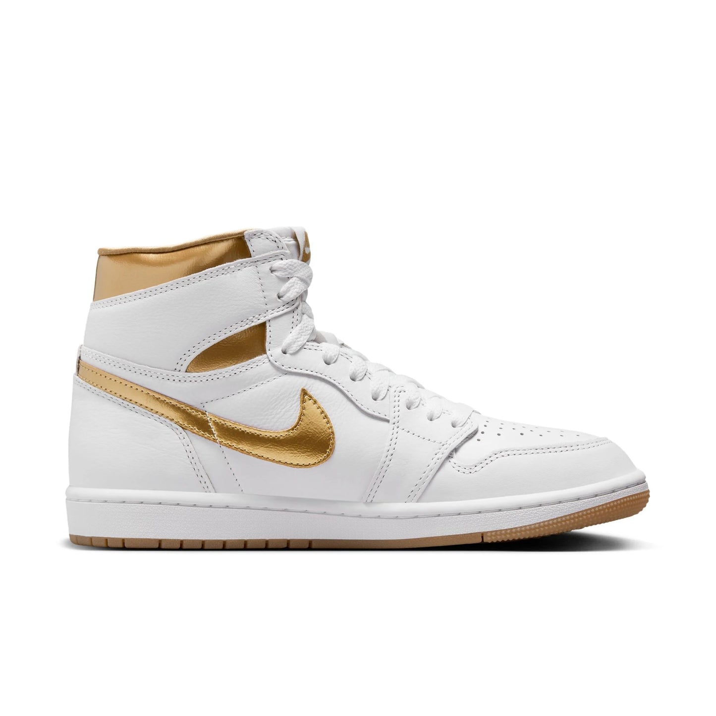 Air Jordan 1 High 'White & Gold'