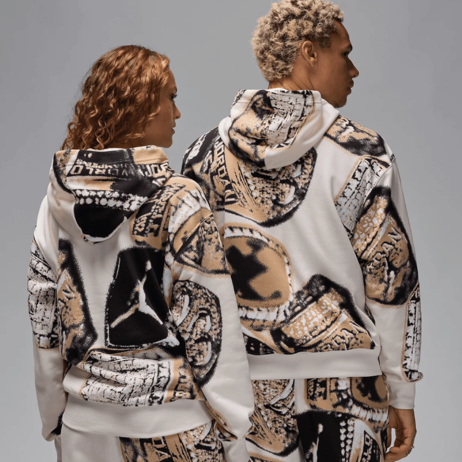 HOODIE JORDAN BRAND M J MVP AOP
