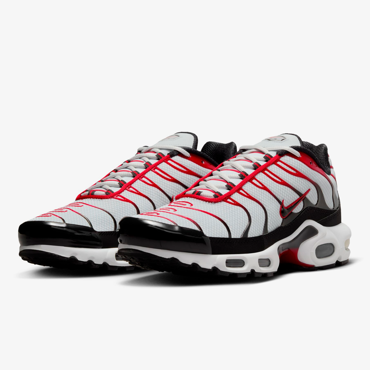 Nike Air Max Plus Black White Red
