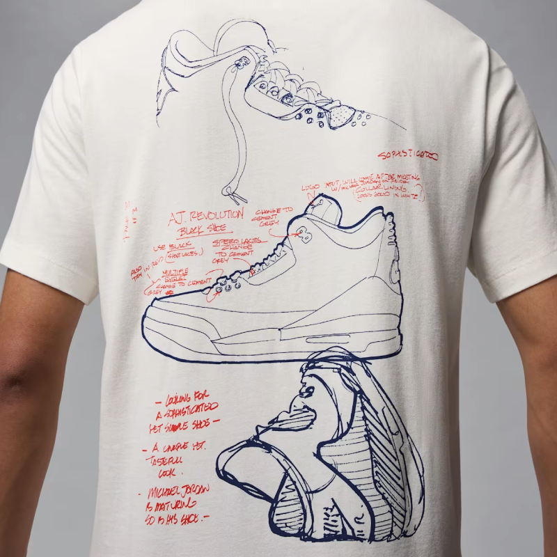 Polo Jordan Rare Air Men's Round Neck White