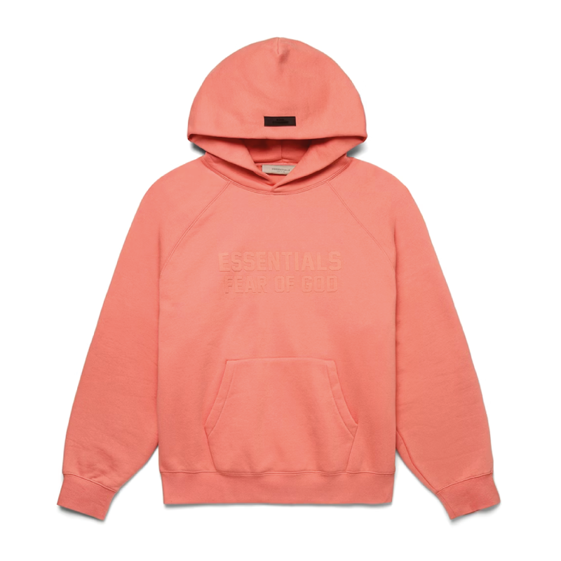 Fear of God Essentials Hoodie Coral