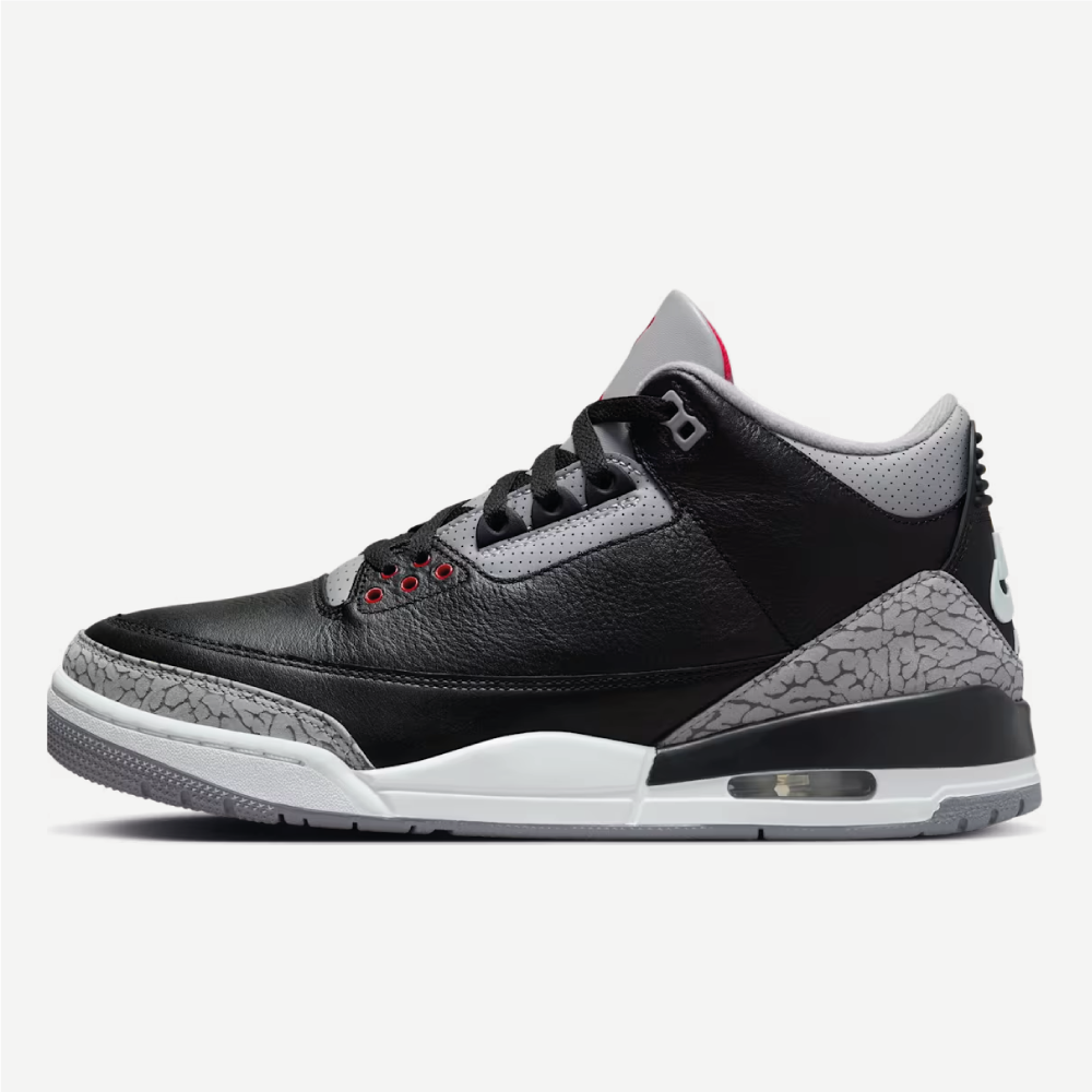 AIR JORDAN 3 'BLACK CEMENT'