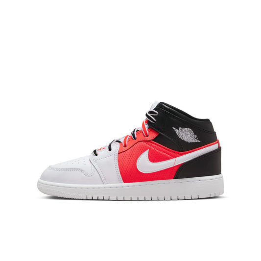 Air Jordan 1 Mid GS "Infrared 23"