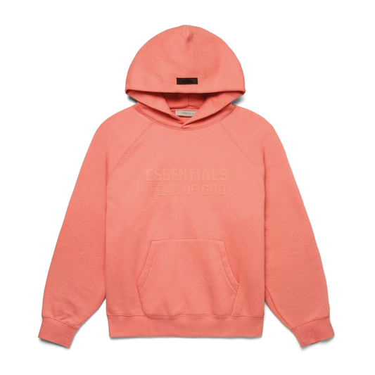 Fear of God Essentials Hoodie Coral