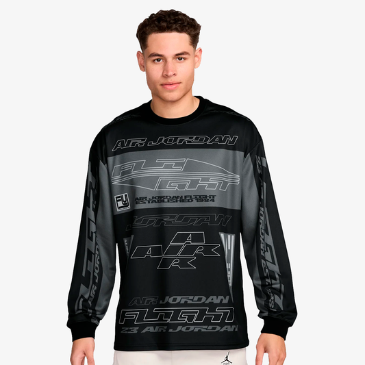 MVP Printed Mens Long Sleeve Black