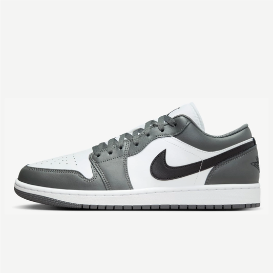 AIR JORDAN 1 LOW GREY WHITE BLACK