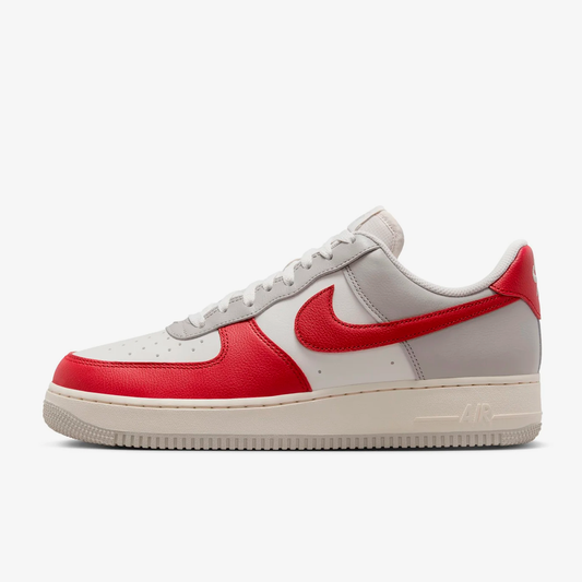 Nike Air Force 1 Low "Light Iron Ore/Gym Red/Pale Ivory"