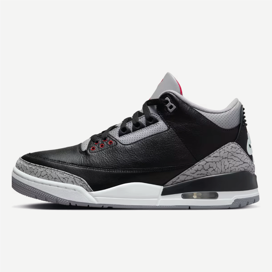 AIR JORDAN 3  'BLACK CEMENT'
