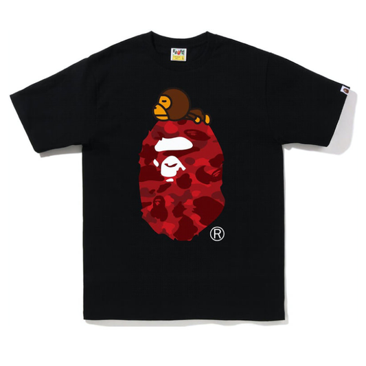 BAPE Color Camo Milo  On Big Ape Tee (FW22)