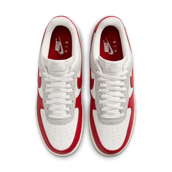 Nike Air Force 1 Low "Light Iron Ore/Gym Red/Pale Ivory"