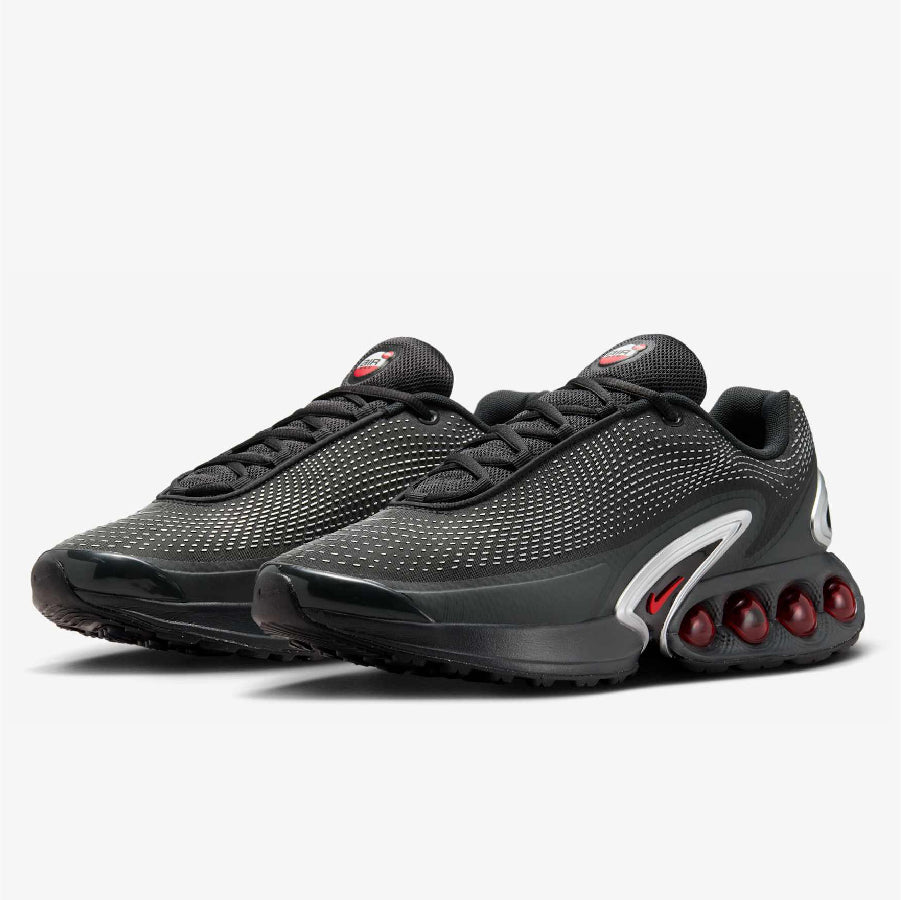 Nike Air Max Dn Black Metallic Silver Red