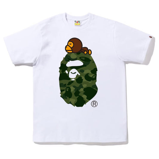 BAPE COLOR CAMO MILO ON BIG APE TEE (FW22)