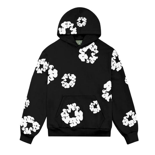 Polera Denim Tears The Cotton Wreath Sweatshirt - Black
